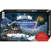 TOPP 18269 Escape Experience Adventskalender - Die einsame Berghütte - Rätsel für 24 Tage von FRECHVERLAG