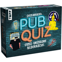 TOPP 18279 Quizcarraldo's Pub Quiz. (Fast) unlösbare Bilderrätsel von FRECHVERLAG