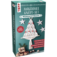 TOPP 18294 Makramee Knüpf-Set Weihnachtsbaum | Kaya, Sema von FRECHVERLAG