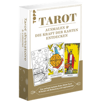 TOPP 18414 Tarot - Ausmalen und die Kraft der Karten entdecken - Das weltweit beliebte Rider-Waite-Tarot. von FRECHVERLAG