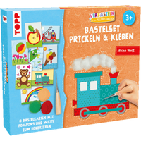 TOPP 18434 Verbasteln für die Allerkleinsten: Bastelset Prickeln & Kleben. von FRECHVERLAG