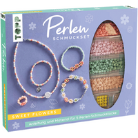 TOPP 18436 Perlen-Schmuckset - Sweet Flowers von FRECHVERLAG