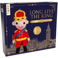 TOPP 18448 Häkelset Long live the King - Das inoffizielle Häkelset mit Anleitung und Material für den King Charles zum Selber-Häkeln. von FRECHVERLAG