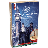 TOPP 18482 24 DAYS ESCAPE 3D-Adventskalender - Sherlock Holmes im Schatten von Big Ben von FRECHVERLAG