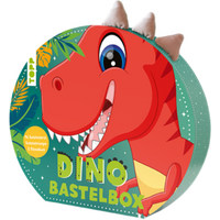 TOPP 18509 Dino-Bastelbox. Mit Anleitungen, Bastelmaterial und Mitmachbuch von FRECHVERLAG