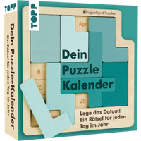 TOPP 18535 Dein Puzzle-Kalender. Lege das Datum – ein Rätsel für jeden Tag im Jahr TOPP 18535 Dein Puzzle-Kalender. Lege das Datum – ein Rätsel für jeden Tag im Jahr von FRECHVERLAG