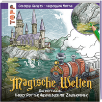 TOPP 28008 Colorful Secrets Magische Welten auf Zauberpapier von FRECHVERLAG