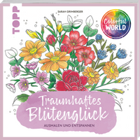 TOPP 28096 Colorful World - Traumhaftes Blütenglück TOPP 28096 Colorful World - Traumhaftes Blütenglück von FRECHVERLAG