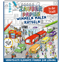 TOPP 29022 Zauberpapier Wimmel-Mal-Rätselbuch - In der Stadt TOPP 29022 Zauberpapier Wimmel-Mal-Rätselbuch - In der Stadt von FRECHVERLAG