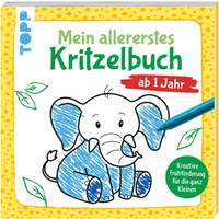 TOPP 29046 Mein erstes Kritzelbuch ab 1 Jahr - Frühförderung für die ganz Kleinen von FRECHVERLAG