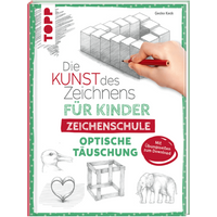 TOPP 29054 Die Kunst des Zeichnens für Kinder Zeichenschule - Optische Täuschung von FRECHVERLAG