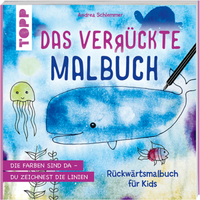 TOPP 29065 Das verrückte Malbuch - Rückwärtsmalbuch für Kids. von FRECHVERLAG