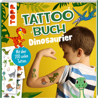 TOPP 29080 Tattoobuch Dinosaurier - Mit über 200 coolen Tattoos von FRECHVERLAG