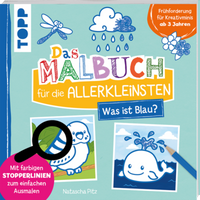 TOPP 4462 Malbuch Was ist blau? von FRECHVERLAG