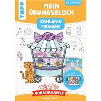 TOPP 4618 Vorschulwelt - Mein Übungsblock mit Zauberpapier Zahlen und Mengen TOPP 4618 Vorschulwelt - Mein Übungsblock mit Zauberpapier Zahlen und Mengen von FRECHVERLAG