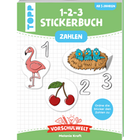 TOPP 4620 Vorschulwelt - Das 1-2-3-Stickerbuch - Zahlen | Kraft, Melanie von FRECHVERLAG