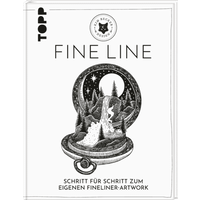 TOPP 4680 Fine Line - Schritt für Schritt zum eigenen Fineliner-Artwork. by kimbeckerdesign | Becker, Kim von FRECHVERLAG