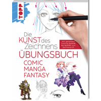 TOPP 4765 Kunst d.Z. Comic Übungsbuch von FRECHVERLAG