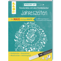 TOPP 7170 Maxi-Vorlagenmappe Fensterdeko mit dem Kreidemarker - Jahreszeiten. Inkl. Original Kreul-Kreidemarke TOPP 7170 Maxi-Vorlagenmappe Fensterdeko mit dem Kreidemarker - Jahreszeiten. Inkl. Original Kreul-Kreidemarke von FRECHVERLAG