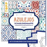 TOPP 7179 Azulejos Schablonenmappe von FRECHVERLAG