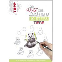 TOPP 8391 Die Kunst des Zeichnens 10 Steps - Tiere TOPP 8391 Die Kunst des Zeichnens 10 Steps - Tiere von FRECHVERLAG