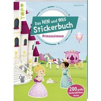 TOPP 8444 Das Hin-und-weg-Stickerbuch Prinzessinnen von FRECHVERLAG