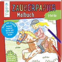 TOPP 8452 Zauberpapier Malbuch Pferde TOPP 8452 Zauberpapier Malbuch Pferde von FRECHVERLAG