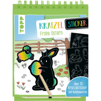 TOPP 8475 Kratzel-Stickerbuch Ostern von FRECHVERLAG