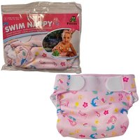 Freds Swim Nappy Schwimmwindel, wiederverwendbar, pink, Größe 2: 9-16 kg von FREDS SWIM ACADEMY GmbH