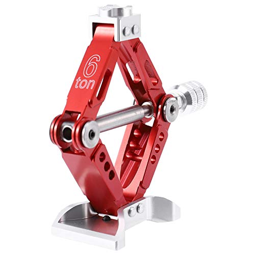 FREDY RC Car 1:10 Scale Adjustable Metal Scissor Jack Tool for RC Crawler Axial SCX10 for TRX4 CC01 D90 von FREDY