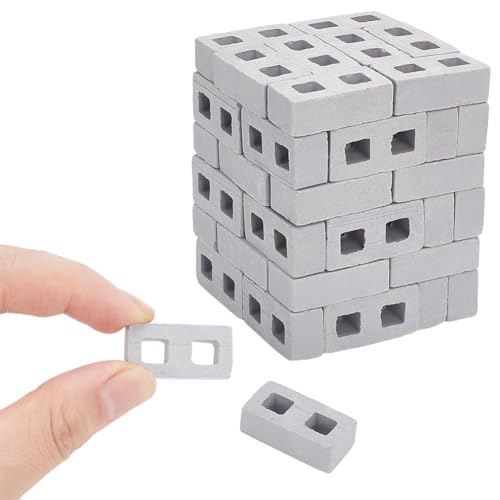 FREEBLOSS 70 Stück Mini Steine, Miniatur Steine Zum Basteln, Kleine Steine Für Die Landschaftsgestaltung, Mini Blöcke Für Puppenhaus Diorama Materialien FREEBLOSS 70 Stück Mini Steine, Miniatur Steine Zum Basteln, Kleine Steine Für Die Landschaftsgestaltung, Mini Blöcke Für Puppenhaus Diorama Materialien von FREEBLOSS