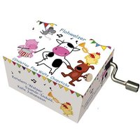 Fridolin 58473 Spieluhr "Flohwalzer" Motiv Tanzende Kuh Fridolin 58473 Spieluhr "Flohwalzer" Motiv Tanzende Kuh von FRIDOLIN