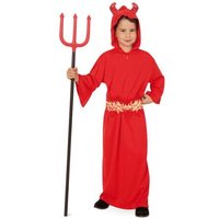 FRIES 15985 Teufel, Kutte mit Kapuze + Gürtel im PB, Größe 116 FRIES 15985 Teufel, Kutte mit Kapuze + Gürtel im PB, Größe 116 von FRIES