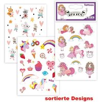 FRIES 31584 Tattoos Mädchen, sortierte Designs von FRIES