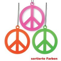 FRIES 46171 Peace Anhänger, sortierte Farben von FRIES