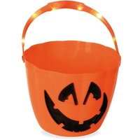 FRIES 54212 Halloween Eimer blinkend, 30 x 23 x 23 cm von FRIES