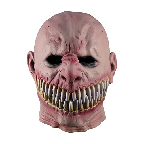 FRMUIC Halloween Maske Halloweenmaske Ghostface Maske Gruselig Grusel Maske Horrormaske für Faschingskostüme, Zubehör für Kostüm, Karneval oder Halloween von FRMUIC