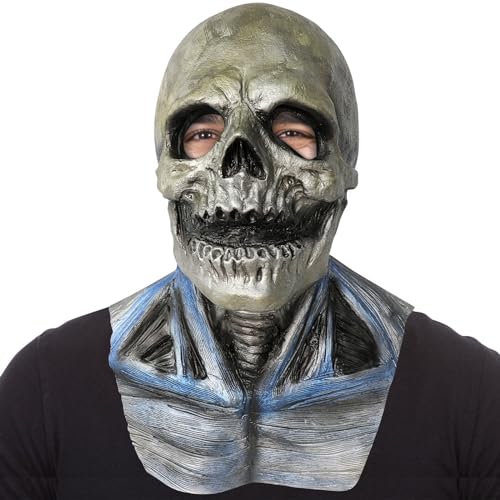 FRMUIC Halloween Masken Halloweenmaske Maske Gruselig Grusel Maske Horrormaske für Faschingskostüme, Zubehör für Kostüm, Karneval Halloween von FRMUIC