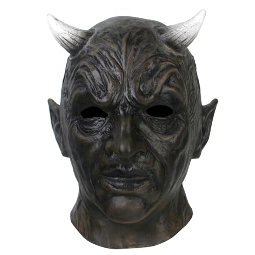 FRMUIC Halloween Masken Halloweenmaske Maske Gruselig Grusel Maske Horrormaske für Faschingskostüme, Zubehör für Kostüm, Karneval Halloween von FRMUIC