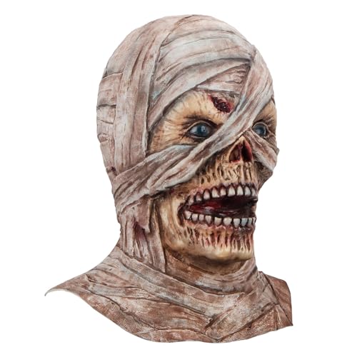 FRMUIC Halloween Masken Halloweenmaske Maske Gruselig Grusel Maske Horrormaske für Faschingskostüme, Zubehör für Kostüm, Karneval Halloween von FRMUIC