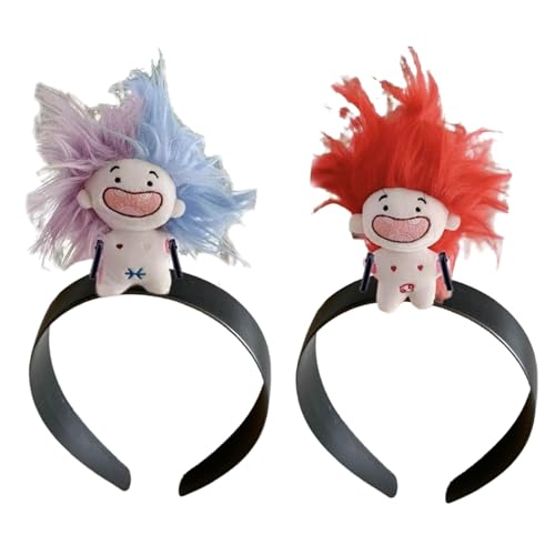 Lustiges Haarband, Haarreifen, Haarnadeln, perfekt für Party, Cosplay, Kopfschmuck, Geschenk, 2 Stück von FROMCEO