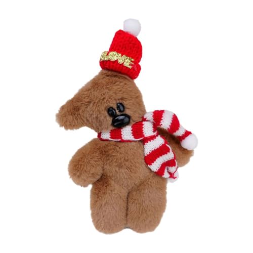 FROVOL Weihnachtsbaum-Plüsch-Ornamente, Bär, Stofftiere, Spielzeug, weicher Bär, Puppe, Geschenk, Dusche, Geschlecht, Enthüllung, Baby für Hochzeit von FROVOL