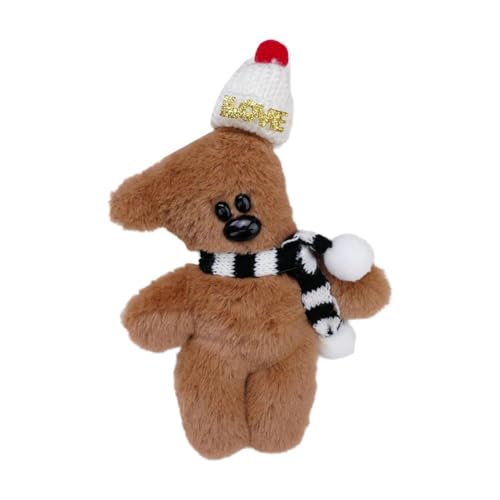 FROVOL Weihnachtsbaum-Plüsch-Ornamente, Bär, Stofftiere, Spielzeug, weicher Bär, Puppe, Geschenk, zeigen das Geschlecht des Babys für Hochzeitsfeiern von FROVOL