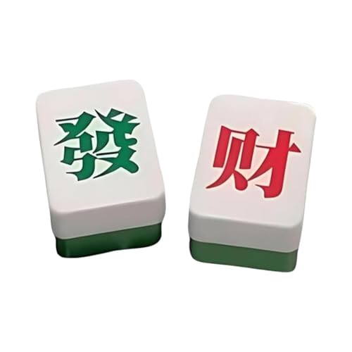 Magnetische Mahjong-Fliese, Mittelfinger-Schlüsselanhänger, lustige magnetische Mahjong-Box, mittleres Überraschungsgeschenk, Mahjong-Fingerfliese von FROVOL