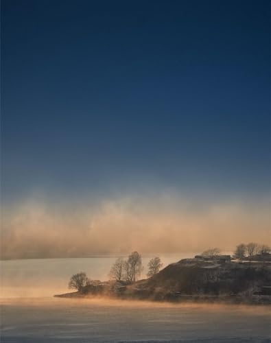 1000 Teile,Impossible Puzzle,Geschicklichkeitsspiel für die ganze Familie-Insel, Nebel, Wolken 70x50cm von FRUKAT