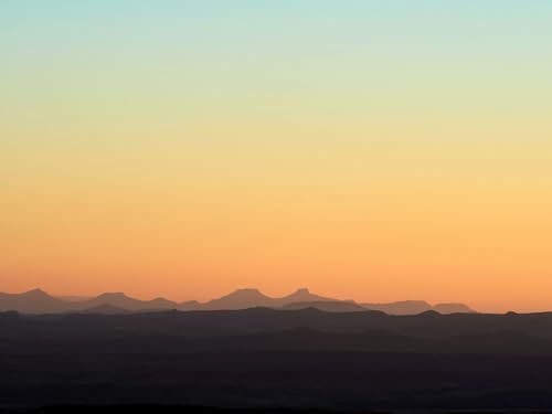 1000 Teile Puzzle,Farbenfrohes Puzzle für Erwachsene und Kinder ab 14 Jahren-Hügel, Berge, Sonnenuntergang, Himmel, 75x50cm von FRUKAT