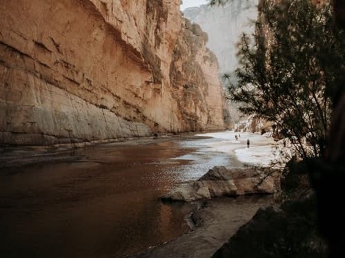 1000 Teile Puzzle,Lernen Pädagogische Puzzle Spielzeug -Canyon, Felsen, Fluss 75x50cm von FRUKAT