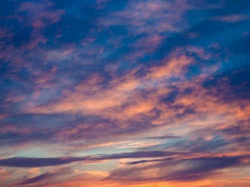 1000 Teile Puzzle,Lernen Pädagogische Puzzle Spielzeug -Wolken, Sonnenuntergang, porös 75x50cm von FRUKAT