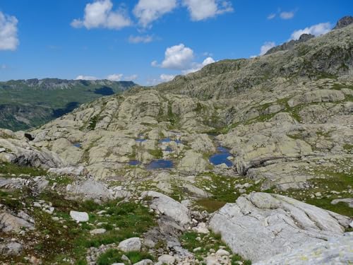 1500 Teile Puzzle,herausforderndes Puzzle für Erwachsene und Kinder ab 14 Jahren-Berg, Steine, Wasser, Relief 87x57cm von FRUKAT