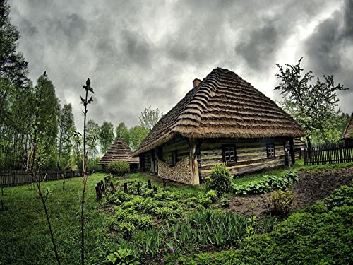 500 Teile Puzzle,Geschicklichkeitsspiel für Die Ganze Familie, Haus Garten Park 52x38cm 500 Teile Puzzle,Geschicklichkeitsspiel für Die Ganze Familie, Haus Garten Park 52x38cm von FRUKAT